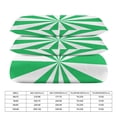 thumbnail image 2 of 3 Pcs Soft Bedding Set, Includes 1 Duvet Cover with Zipper And 2 Pillow Shams,Sage Green And White Sunburst Full(79"×90"), 2 of 8