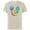 Natural, variant on Mickey Mouse Icon Rainbow Tie-Dye - Short Sleeve Cotton T-Shirt for Adults- Customized-Navy