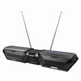 thumbnail image 2 of Solar Bluetooth Speaker Wireless Stereo Dual Antenna Outdoor with Phone Charger TF FM pwm25, 2 of 6