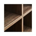 thumbnail image 4 of Klair Living Perrisk-LD Farmhouse Wood Desk with Bookcase in Rustic Gray, 4 of 4
