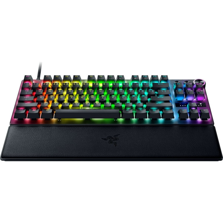 Razer Huntsman V3 Pro TKL Tenkeyless Analog Optical Esports Keyboard, RGB  Chroma, Wrist Rest, Black