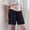 Black, variant on pstuiky Maternity Shorts High Waist Stretch Adjustable Support Plus Size Pregnancy Activewear Casual Wear Athletic Maternity Shorts