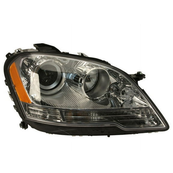 Right Passenger Side Headlight Assembly - Compatible with 2008 - 2011 Mercedes-Benz ML350 (For Models without Xenon Lighting Systems) 2009 2010