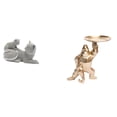 thumbnail image 1 of Figura de escritorio,Estatua de gato,linda estantería,escritorio,decoración del hogar,Figura decorativa creativa para la oficina y el hogar.,Estatua,Bandeja para servir estatuas,decoración, 1 of 8