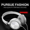 thumbnail image 2 of New Wired Headphones Over Ear Headsets Bass HiFi Sound Music Stereo Earphone, 2 of 9