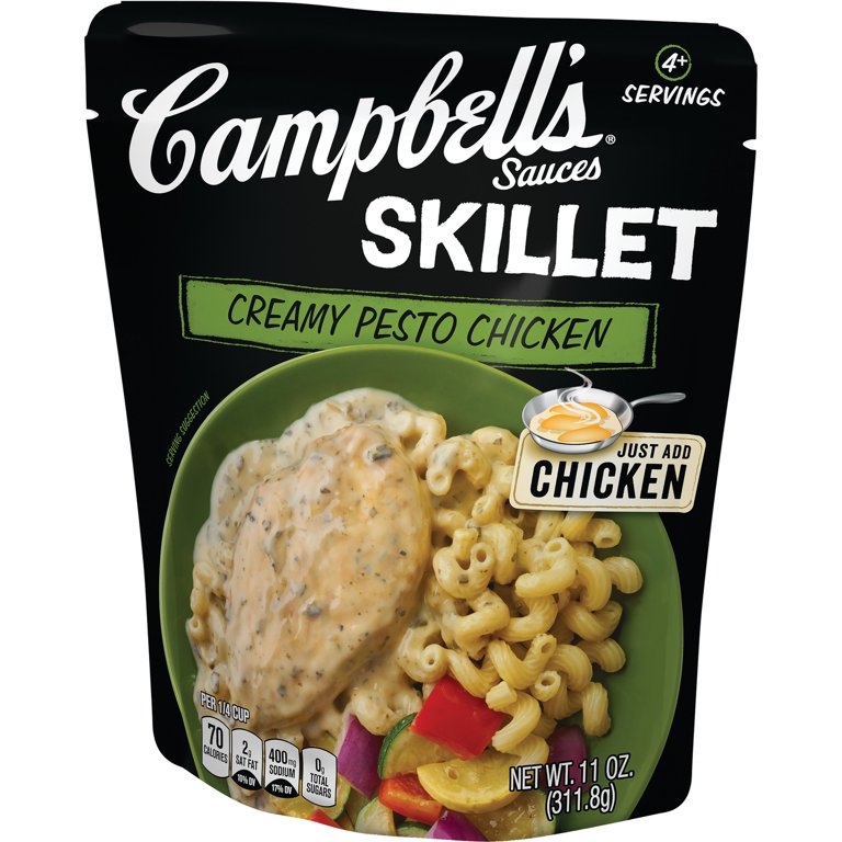 Campbell's Sauces, Skillet, Creamy Parmesan Chicken - 11 oz