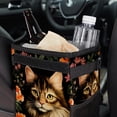 thumbnail image 6 of Cat Foldable Car Garbage Can with Lid, Leak-Proof Mini Trash Can, Hanging Storage Bag for Car, 6 of 6