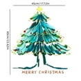 thumbnail image 3 of ToyKingdee Christmas Tree Window Clings Stickers for Glass, Xmas Windows Static Stickers, DIY Wall Window Door Mural Showcase Decal Sticker, 3 of 6