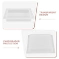 thumbnail image 3 of KAKOWELY Plastic Rain Cover for Doorbell Clear 1Pack, 3 of 8