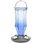 Perky-Pet 8129-2 Sapphire Starburst Vintage Glass Hummingbird Feeder, 16 Oz, Each