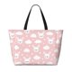 thumbnail image 2 of Fotbe Rabbit And Cloud Bolsa de Viaje para Playa - Resistente al Agua, Bolsa Tote de Gran Capacidad y Ligera con 7 Bolsillos para Mujeres y Hombres, 2 of 7