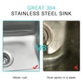 thumbnail image 5 of JASSFERRY 25-inch Kitchen Sink Drop-In Topmount 18-gauge Stainless Steel Single Bowl, 5 of 7
