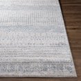 thumbnail image 4 of Hauteloom Shawano Living Room, Bedroom Area Rug - Shag - High Pile - Black, Blue, Gray - 2' x 2'11", 4 of 9