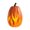 B, variant on Halloween Pumpkin Battery Powered Lighted Flame Lights, 8 Inch Artificial Fake Harvest Pumpkins for Outdoor Indoor,Party Gifts Outdoor Garden Decor (A)
