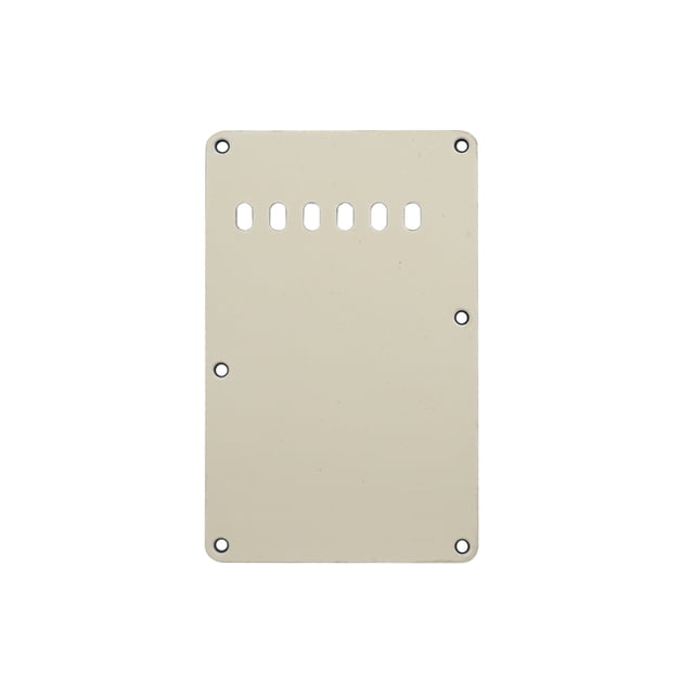 Cateissary Cubierta de cavidad de trémolo con agujeros de plástico, resistente al desgaste, resistente al agua, a prueba de polvo, placa Artesanía beige