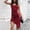 Red, variant on Women's Shiny Satin Adjustable Straps Backless Cowl Neck Asymmetric Hem Ruched Midi Dress Ladies Casual Dresses Beach Dresses for Women Women Fitted Dresses Sleeveless Sweater Dresses for Women Short