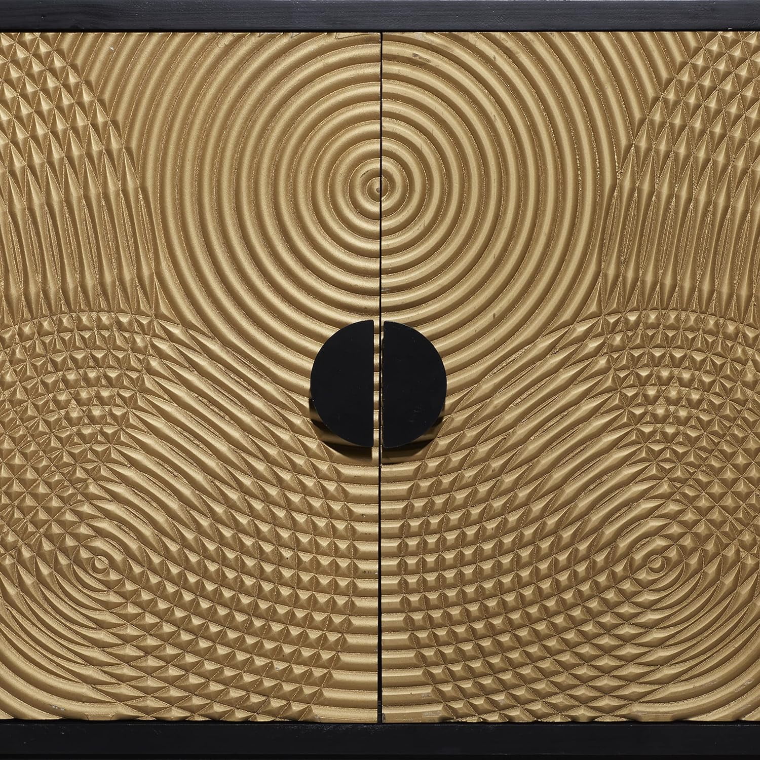 YONG Contemporary Wood Cabinet, LARGE SIZE, Bronze