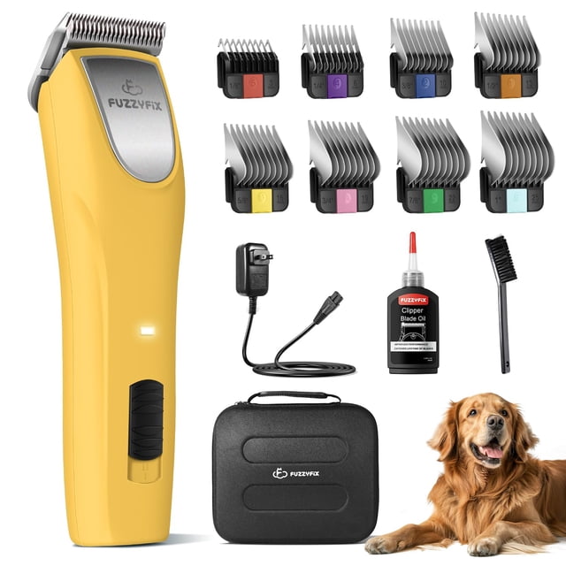 Máquina de Cortar Pelo para Perros FuzzyFix Inalámbrica con 2 Velocidades