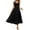 Black, variant on Tiqkatyck Summer Dress, Women's 2024 Casual Loose Plain Maxi Sundress Smocked Tank Dress Sleeveless Summer Beach Tiered Maxi Dresses , sundresses for Women Black