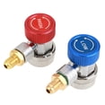 thumbnail image 3 of AC R134A Adapter Fittings , R134 Low and High Quick Connector Air Conditioning Coupler Adapter with  for Car Air Conditioning, 3 of 8