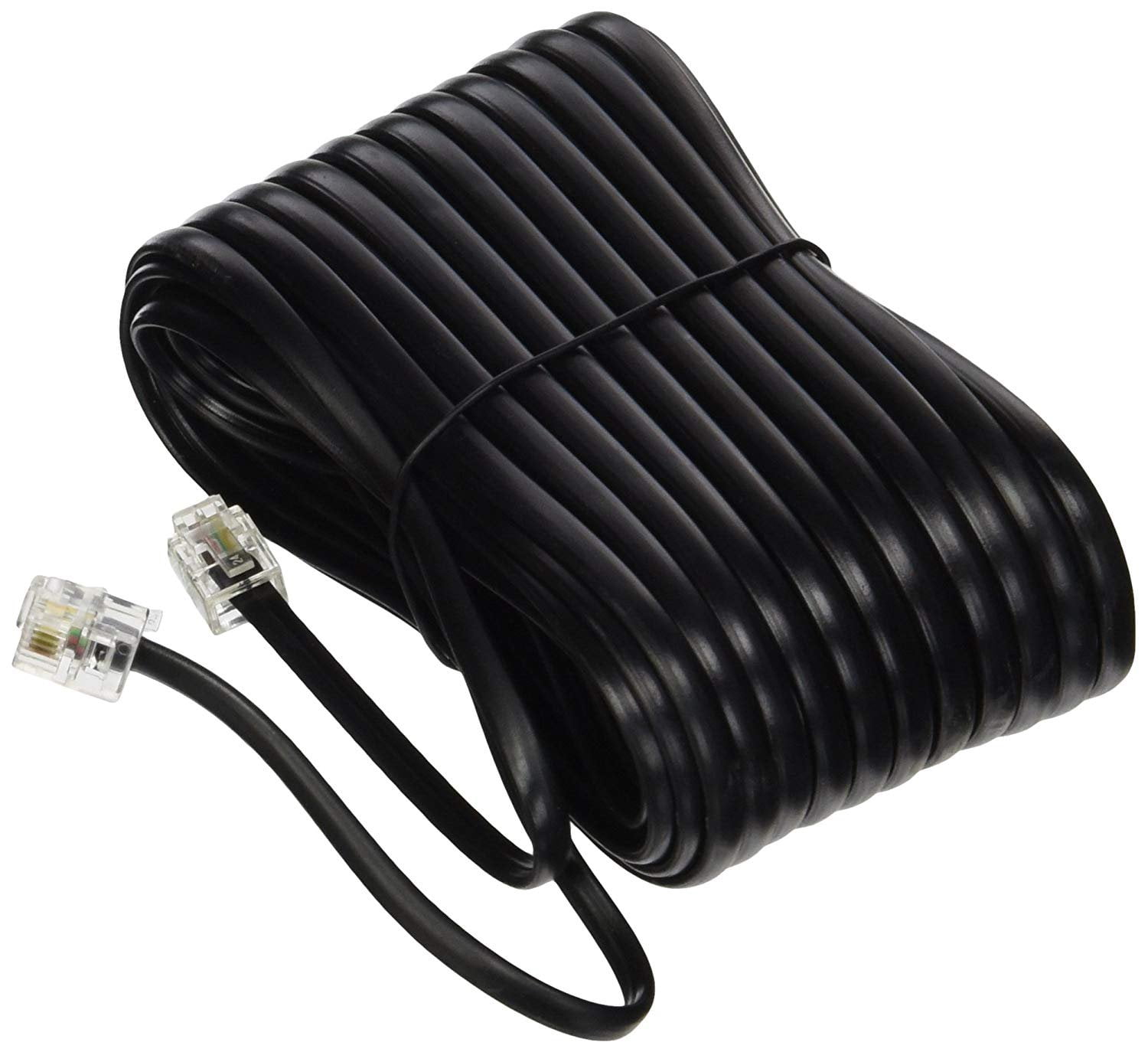 Trisonic 50 feet Telephone Phone Extension Cord Cable Line Wire