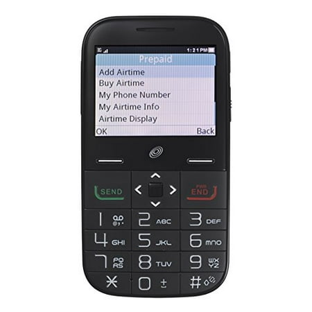 Alcatel Big Easy Plus Prepaid Phone with Double Minutes (Best Prepaid Service In Nyc)