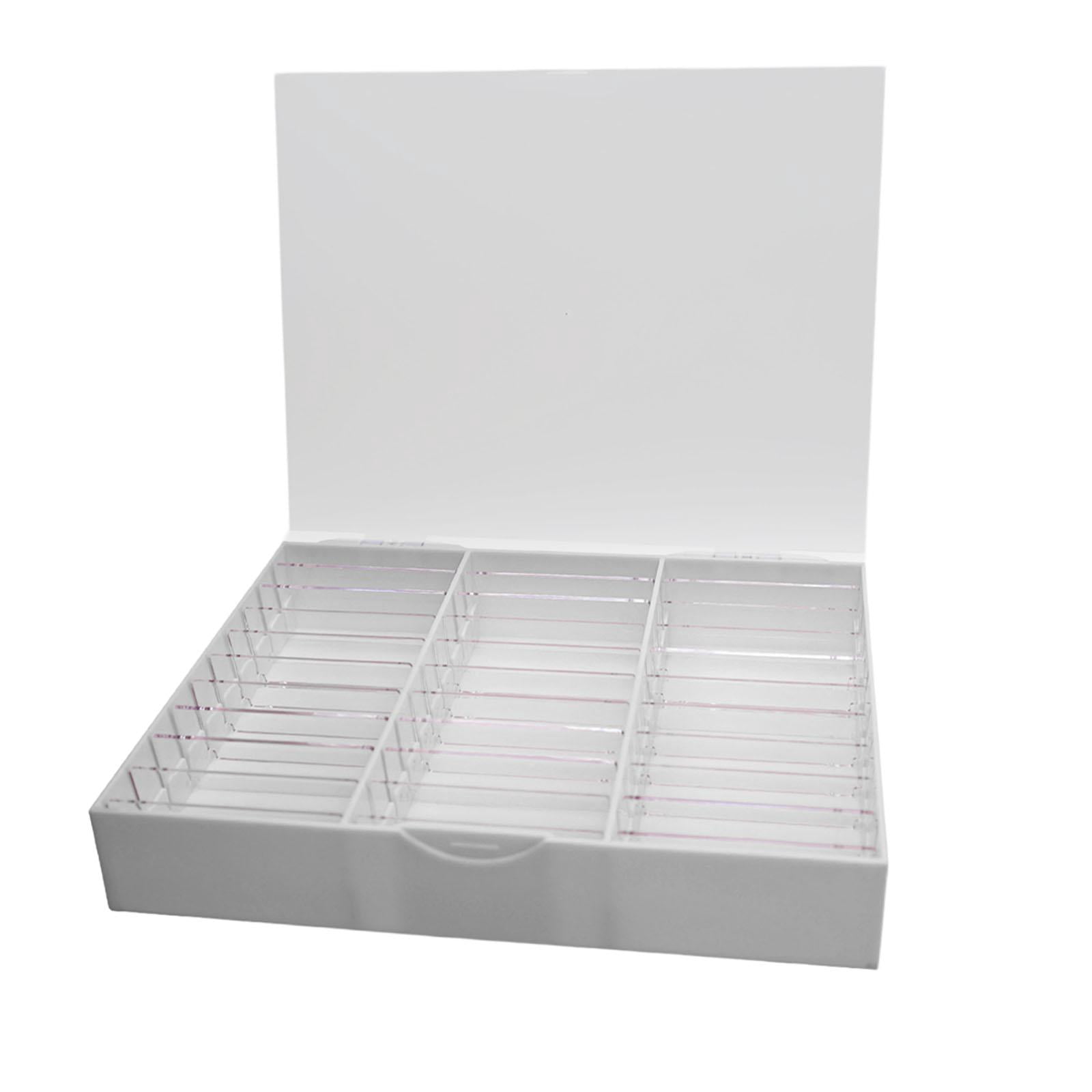Yinanstore Nail Art Storage Box Nail Art Display Case 30 Cells
