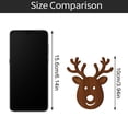 thumbnail image 4 of LED Christmas Wall Decor Light, 7Pcs Reindeer Shape Wooden LED Wall Decoration For Festive Display, 4 of 5