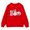 AB190 Red, variant on Tisuna Girl'S Halloween Sweatshirts Pumpkin Ghost Print Long Sleeve Crewneck Sweatshirt Kids Trendy Theme Party Daily Tops Clothes Size 3-4 Years Black