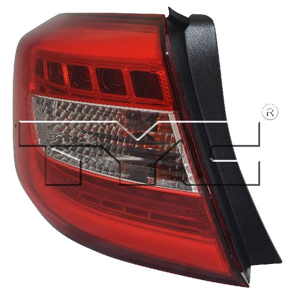 OE Replacement for 20152017 Hyundai Sonata Left Tail Light Assembly (Eco / GL / GLS / Hybrid