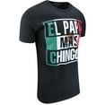 thumbnail image 2 of ShirtBANC Original Mexican Flag Mens Shirt El Papa Mas Chingon Tee, S-3XL, 2 of 2