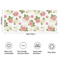 thumbnail image 3 of Pioneer Flower Floral Print Pattern Bathroom Rugs Mat, Non Slip Microfiber Bathroom Rug with Rubber Backing, Soft Mats for Bathroom Floor Tub Shower, 24"x60", 3 of 5
