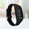 thumbnail image 2 of EeaseMX Podómetro multifunción LED Reloj deportivo de ocio Control de calorías Reloj electrónico Negro, 2 of 7