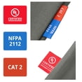 thumbnail image 4 of UNIFU FR Hoodies for Men - 7OZ Flame Resistant Hoodie NFPA 2112/CAT2 Compliant | UL Certified Safety Work Shirt & Welding Gear, 4 of 7