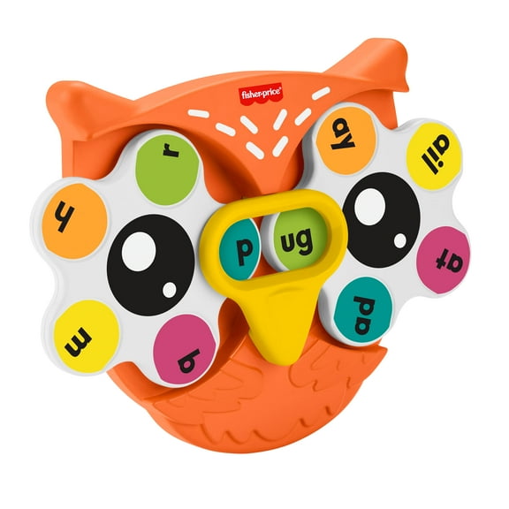 Fisher-Price Spin ‘n Rhyme Fidget Spinner Plastic Learning Activity Toy for Preschool Kids