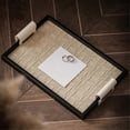 thumbnail image 5 of Leather Tray Key Bowls for Entry Table,Desktop Organizer Tray, Vanity Tray with Handle,Storage Organizer,Catchall Tray,B, 5 of 5