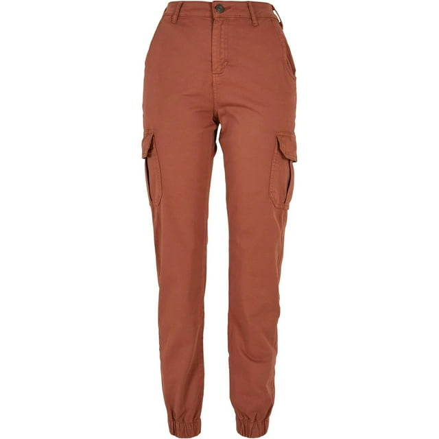 Urban Classics Pantalon Cargo Taille Haute pour Femmes