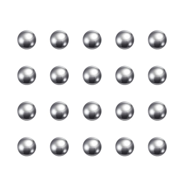 Uxcell Roulements en Acier Inoxydable 304 Boules Précision G100 8mm