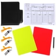 thumbnail image 4 of Shisuyan 1 Set Referee Kit Standard Referee Card Referee Score Sheet Portable Referee Card Book for Matches, 4 of 9