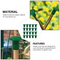 thumbnail image 3 of Minkissy Garden Cane Caps 50Set Round Green Plastic for Outdoor Use and Protection, 3 of 8
