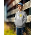 thumbnail image 4 of Tstars Unisex Softball Themed Youth Hoodie - Perfect Softball Gifts for Boys and Girls - Ideal for Softball Players, Fans, and Birthday Celebrations -Comfortable and Durable Apparel with Graphic Print, 4 of 6