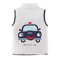 thumbnail image 3 of EnJoCho Toddler Babys Girls Boys Cartoon Car Warm Thick Spring Winter Sleeveless Vest Clothes Coat Kids Home School Outerwear Boy Girl Winter Fall Trendy Jacket Clothing, 3 of 3
