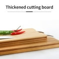 thumbnail image 6 of Milue 3Pcs Double Sided Thickened Wood Cutting Board Rectangular Chopping Board, 6 of 7