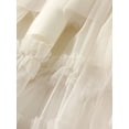 thumbnail image 5 of Lnzyyephy Women's Summer Long Mesh Skirt Solid Color Sheer Flowy Skirt for Travel, Beach, Photography, 5 of 7