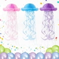 thumbnail image 4 of Farmhouse Wreath Mermaid Hanging Jellyfish Paper Lantern Party Decoration Hanging Mermaid Wishes Lantern Under Sea Mermaid Themed Birthday Baby Shower Wedding Family Party Decor,Pink Household Pendan, 4 of 8