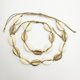thumbnail image 2 of 2 Unids/set S Collar Aleación Plata Mujer Joya, 2 of 4