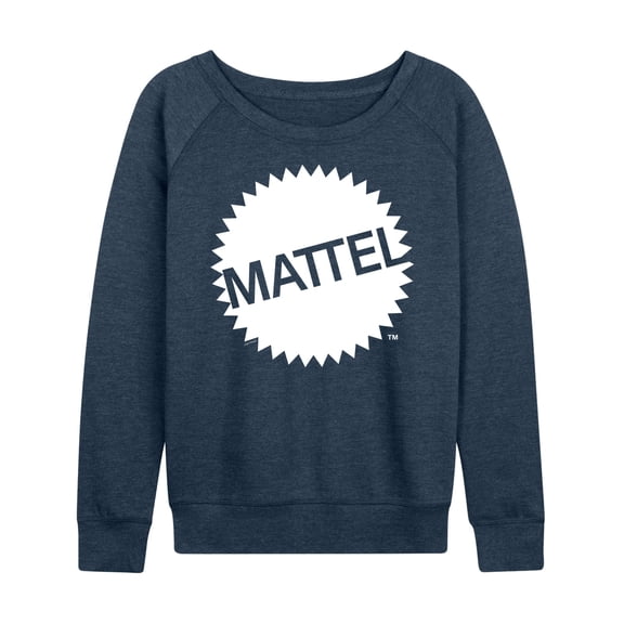 Mattel - Mattel Original Logo - Women's Lightweight French Terry Long Sleeve Shirt