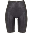 thumbnail image 1 of SPANX Women's Faux Leather Bike Shorts Metallic Snake (XS), 1 of 1