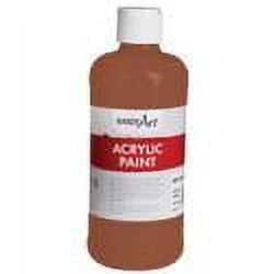 (2 pack) Handy Art Acrylic Paint 16 oz, Burnt Sienna