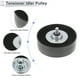 thumbnail image 4 of Polea tensora de cinturón idler Unique Bargains para Volkswagen Touareg 2002-2006, polea tensora serpentina con arandela de tornillo No.077903341G, plástico negro, 1 pieza, 4 of 6